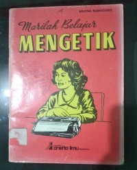 Image of Marilah Belajar Mengetik