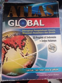 Image of Atlas Global Indonesia dilengkapi Pengetahuan Umum, Wawasan Nusantara