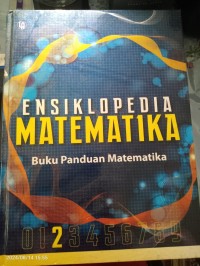 Image of Ensiklopedia Matematika Buku Panduan Matematika Jilid 2