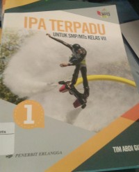 Image of IPA Terpadu untuk kelas VII